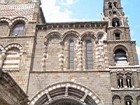 Le Puy en Velay, Cathedrale Notre Dame, Choeur (vu du sud) (1)